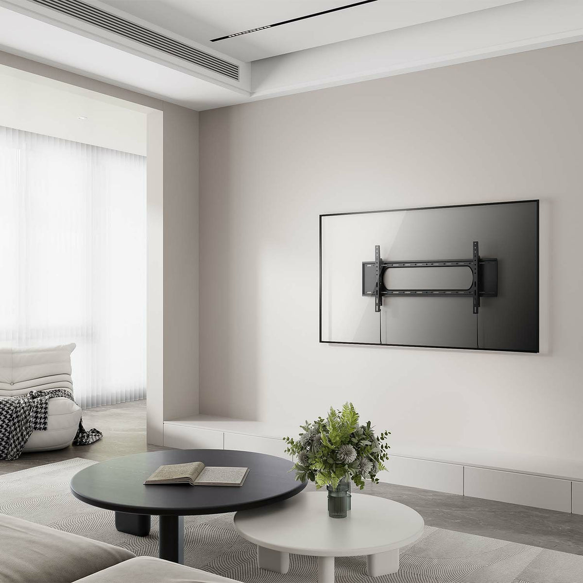 Soporte Pared AISENS Inclinable 43-90" (WT90T-241)