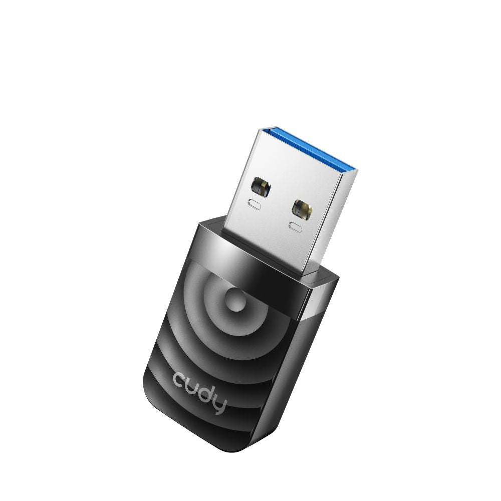 Adaptador CUDY AC1300 WiFi DualBand USB 3.0 (WU1300S)