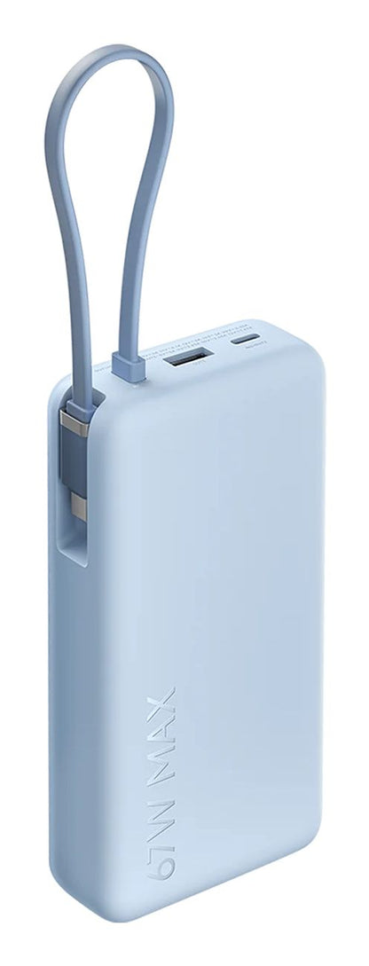 PowerBank XIAOMI 20000mAh 67W USB-A/C Azul (BHR08O8GL)