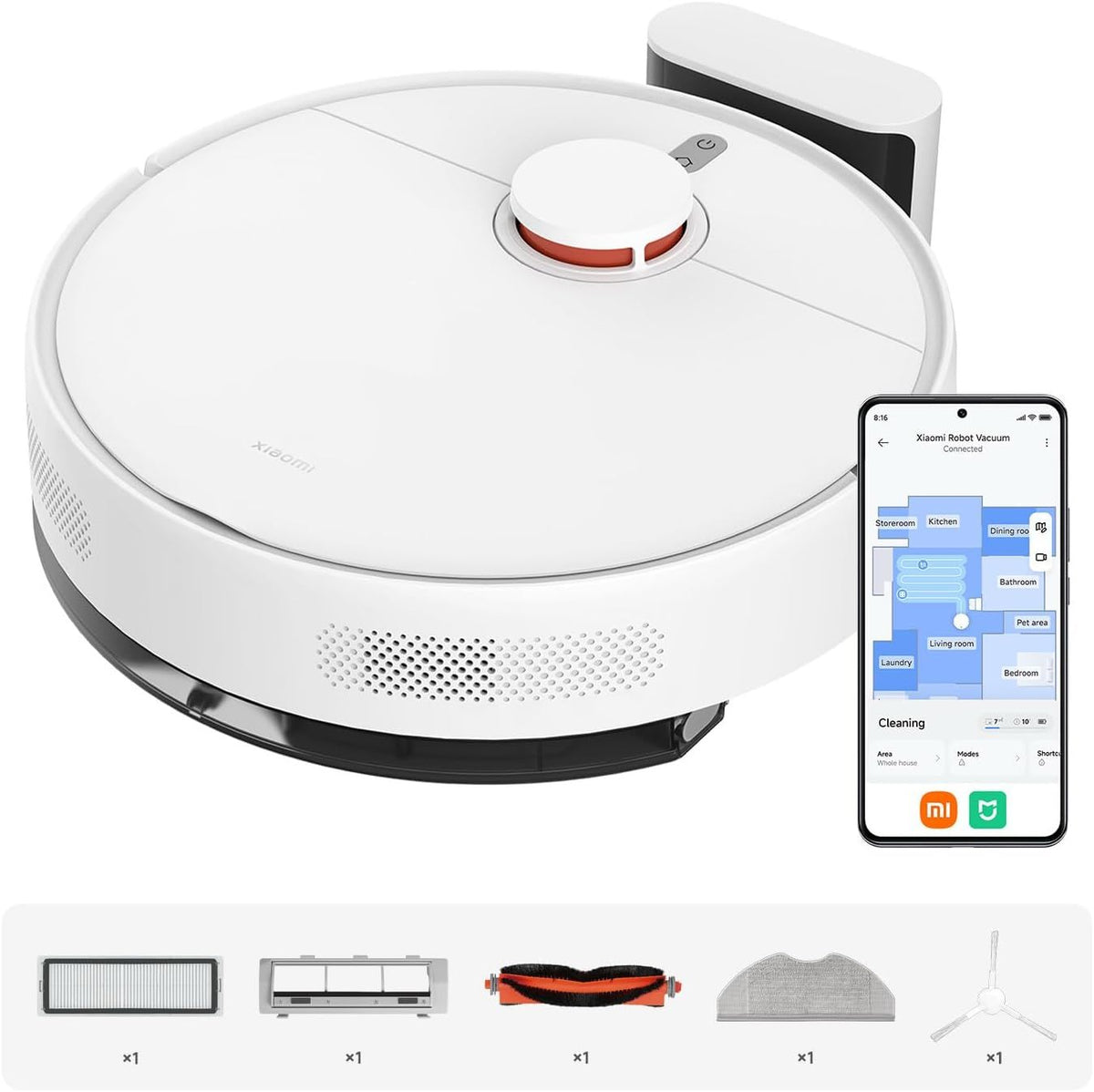Robot Aspirador XIAOMI Friegasuelos S40C (BHR9664EU)