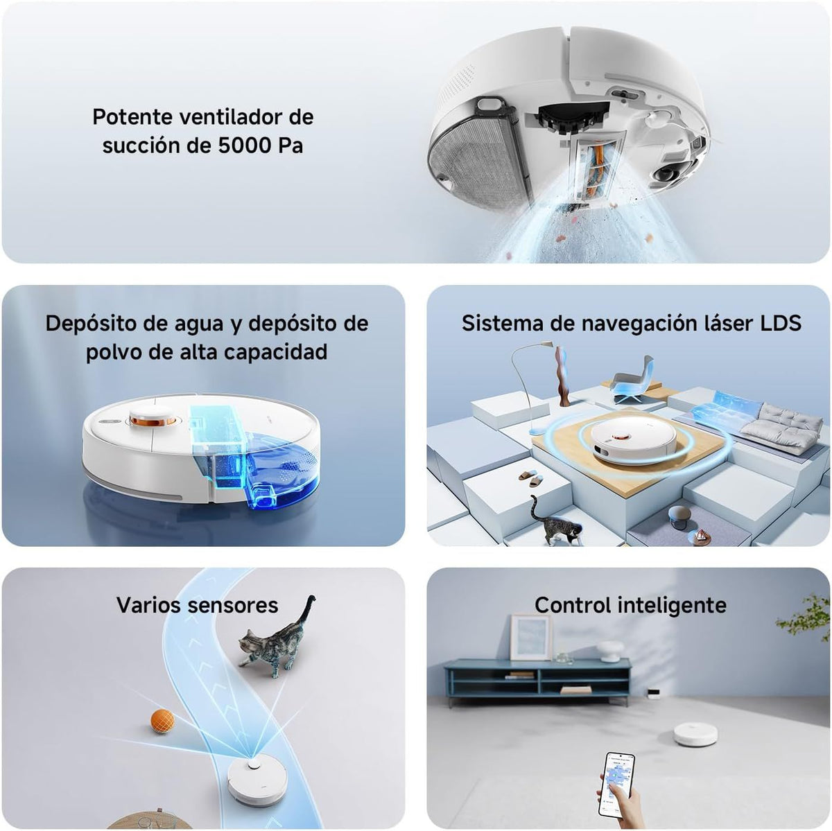 Robot Aspirador XIAOMI Friegasuelos S40C (BHR9664EU)