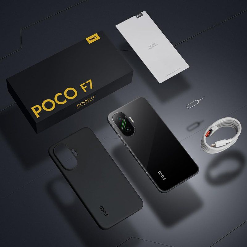 Smartphone XIAOMI Poco F7 6.83" 12Gb 512Gb 5G Negro