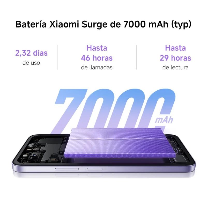 Smartphone XIAOMI Redmi 15 6.9" 8Gb 256Gb 4G Púrpura (XIA-SP REDMI 15 8-256 PUR)