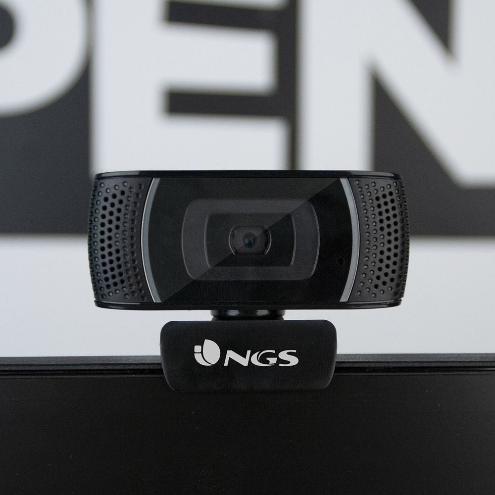 WebCam NGS FHD USB 2.0 Micrófono Negra (XPRESSCAM1080)