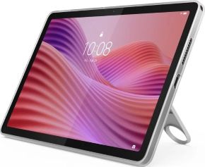 Tablet Tab 10.1' 4Gb Ram 64Gb de Almacenamiento LCD TFT IPS WUXGA 1920x1200 60Hz Multitactil Procesador Mediatek Helio G85 Camara Frontal 5.0mp y Trasera 8.0mp Conexion USB-C Bateria 5100Mhz Android 14 Color Gris Incluye Funda Transparente con Soporte