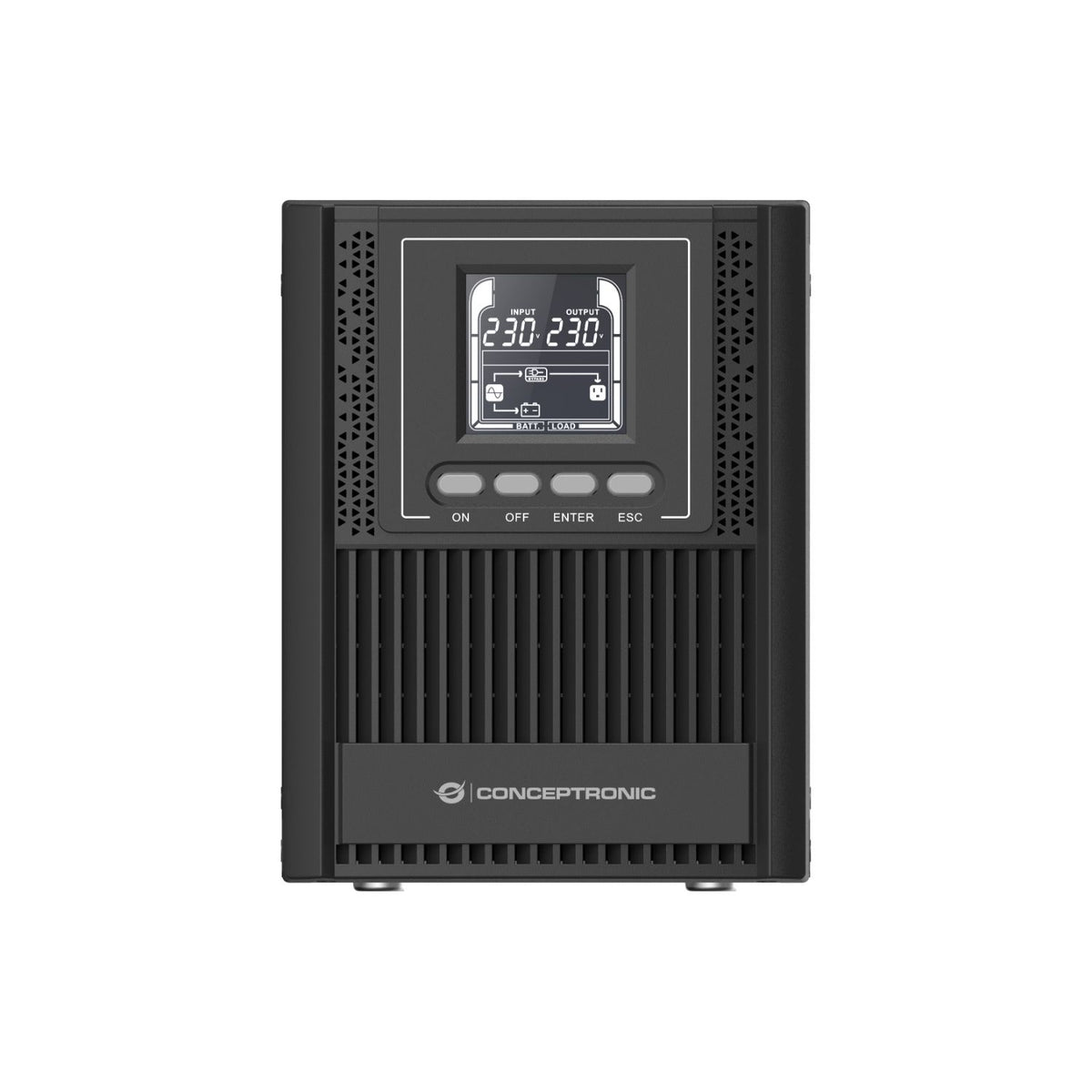 S.A.I. CONCEPTRONIC 1000VA 900W Torre Negra(ZEUS52ES1K)