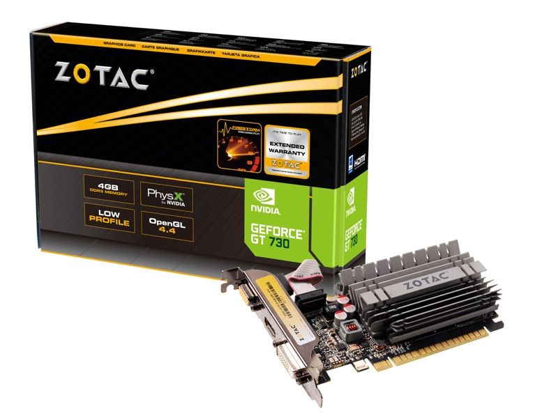 Zotac CT730 4Gb GDDR3 Zone Edition (ZT-71115-20L)