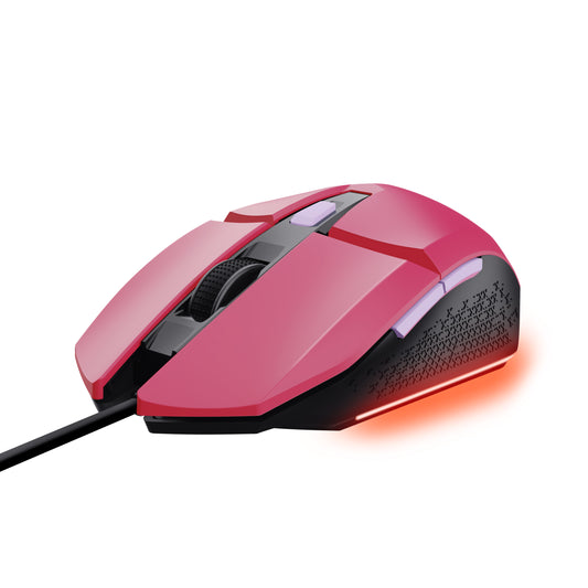 Trust GXT 109 Felox RGB Pink Gaming Mouse (25068)
