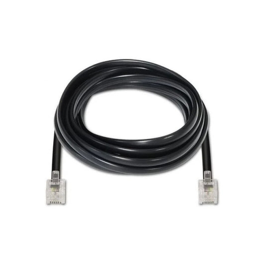 CABLE DE TELEFONO RJ11 2M AISENS BLACK