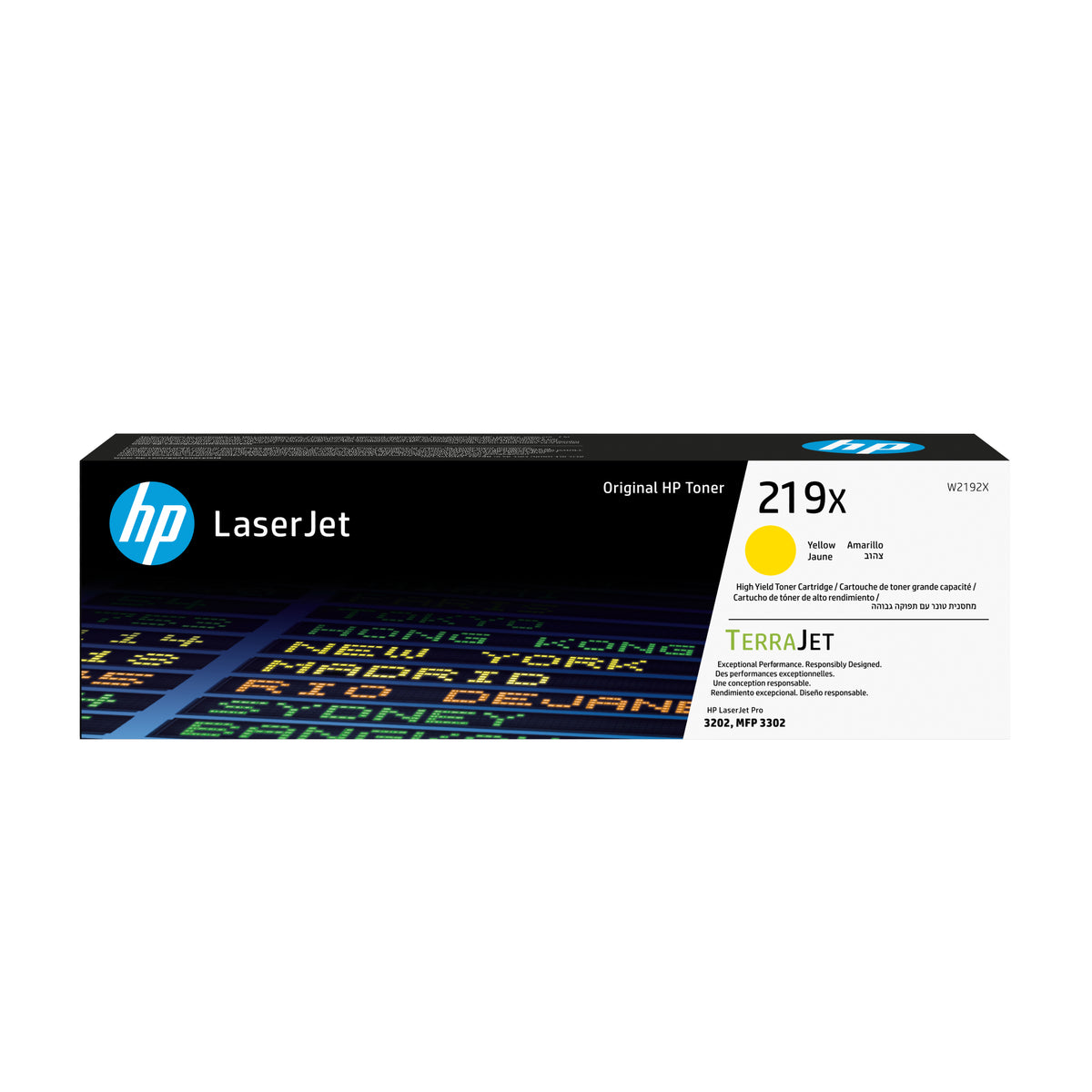 HP Toner 219x amarillo 2.500 paginas (W2192X)