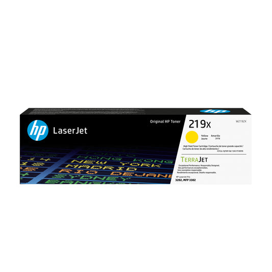 219x Yellow Toner 2,500 pages
