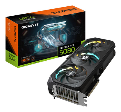 GIGABYTE RTX5080 OC 16Gb GDDR7 (GV-N5080GAMING OC-16GD)
