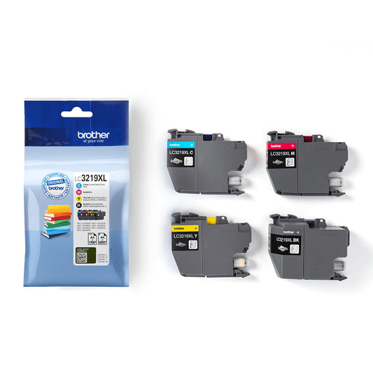 Brother LC3219XL 4-Pack Original Ink Cartridges - LC3219XLVAL