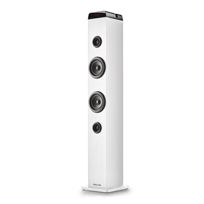 Torre de Sonido NGS 80W BT Blanca (SKYCHARMPROWHITE)