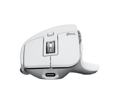 RATON LOGITECH MX MASTER 3S WIRELESS 8000DPI 7 BOTONES WHITE