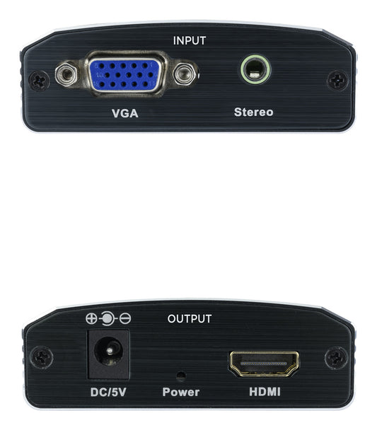 Nanocable VGA to HDMI/3.5mm Converter 1m (10.16.2101-BK)