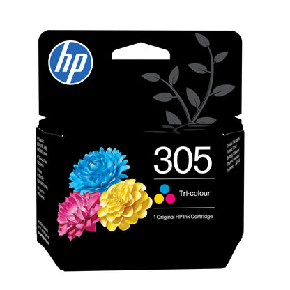 HP 305 Color Cartucho de Tinta Original - 3YM60AE. 100 Paginas