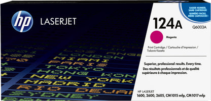 Toner HP LaserJet 124A Magenta 2000 páginas (Q6003A)