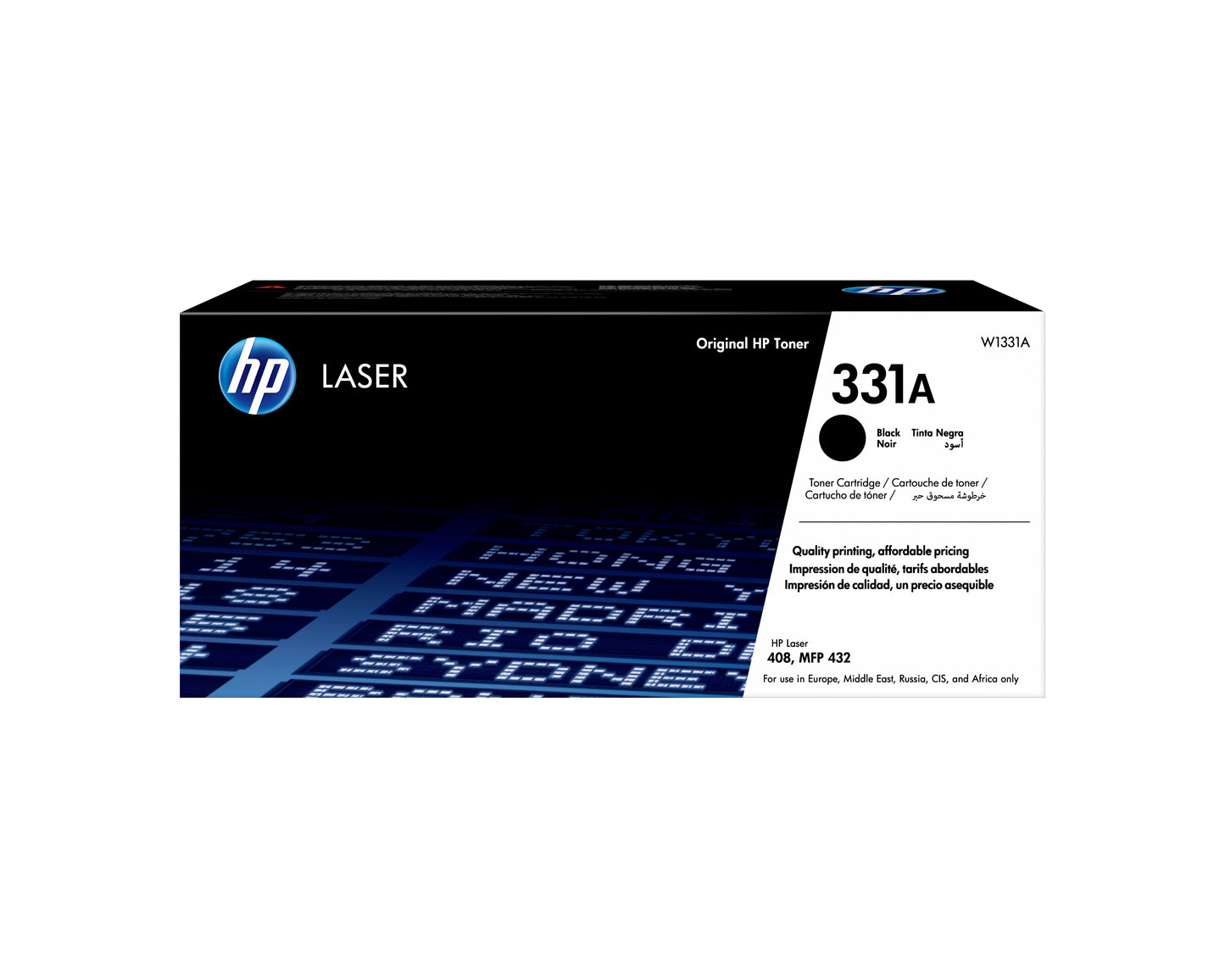 HP W1331A Negro Cartucho de Toner Original - 331A. 5.000 Paginas