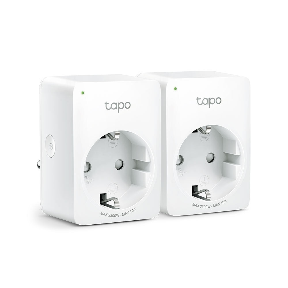 Enchufe Inteligente TP-Link WiFi BT Pack 2 (Tapo P100) (TAPO P100(2-PACK))