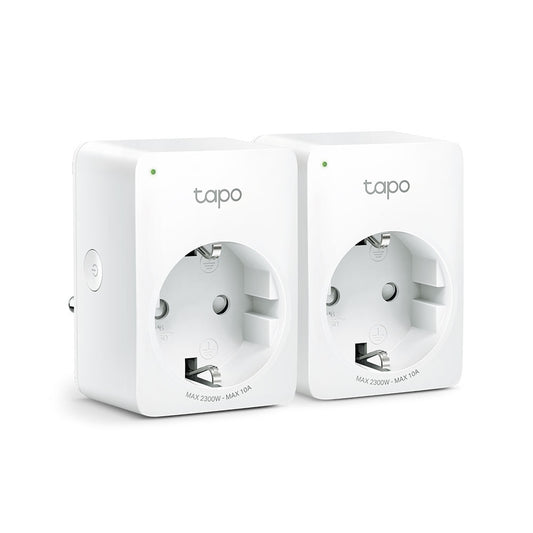 Enchufe Inteligente TP-Link WiFi BT Pack 2 (Tapo P100)