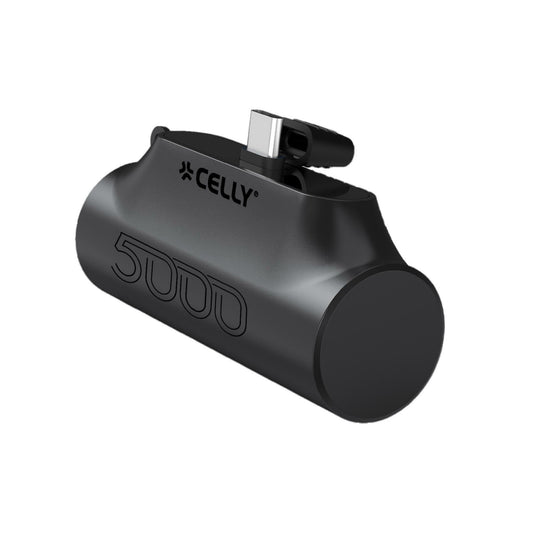 PowerBank CELLY 5000mAh USB-C Negro (PBC5000BK)