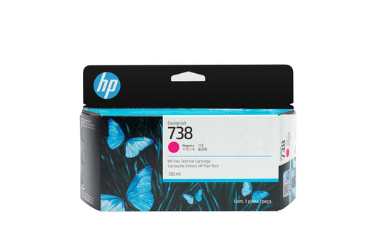 Tinta HP DesignJet 738 Magenta 130ml (498N6A)