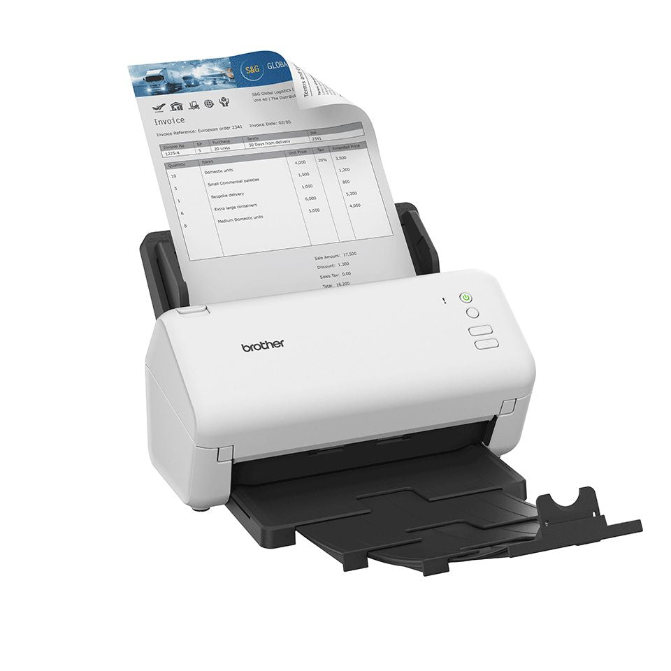 Escaner Brother Documental ADS-4100 A4 USB 3.0 Duplex