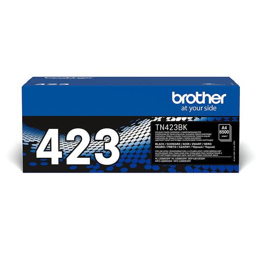 Brother TN423 Black Original Toner Cartridge - TN423BK. 6,500 Pages