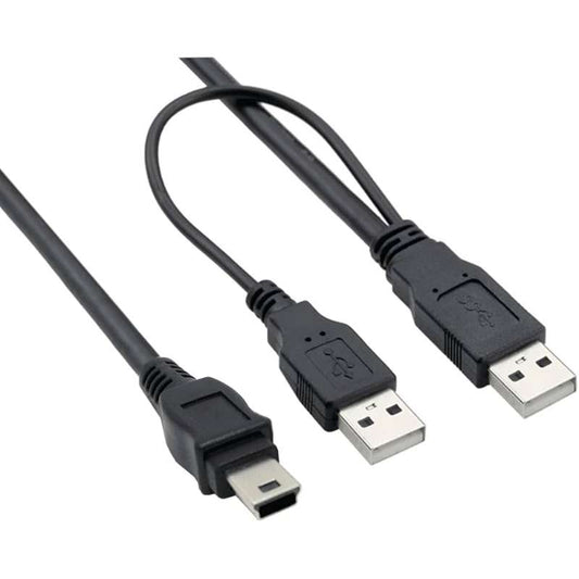 Cable Datos USB En Y 2xUSB2  (OEM)