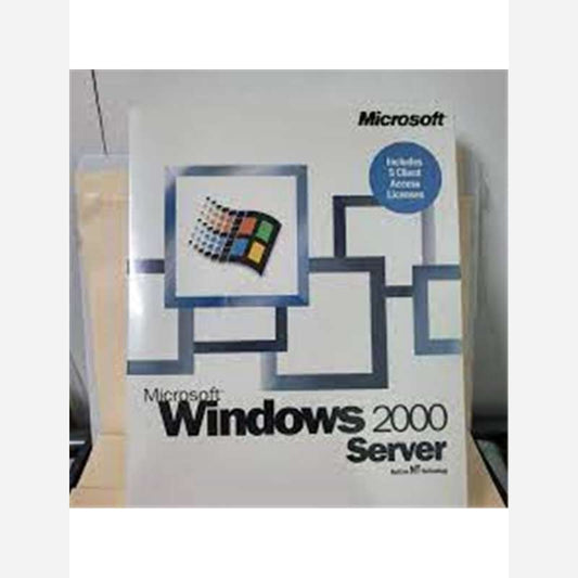 Windows 2000 Server + 5 licencias (frances)