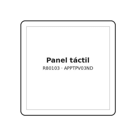 Panel Táctil resistivo para APPTPV03ND (R80103)