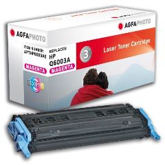 Toner compatible q6003a-lj color 1600/2600/2065/cm1015mfp magenta 2.000 paginas agfaphoto