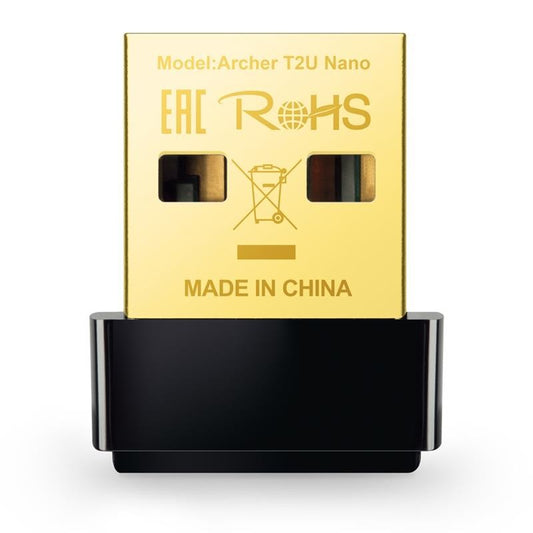 WIRELESS ADAPTADOR USB TP-LINK ARCHER T2U 600MBPS