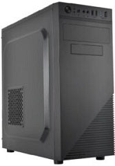 Chasis semitorre atria con fuente 500w soporta ATX micro ATX bahias internas 2x3.5' HDD 2x2.5' bahias externas 1x5.25' 1x3.5' 2xUSB 2.0 1xUSB 3.0 salida audio y microfono dimensiones (prxalxan) 410x410x180mm peso 5 KG negro