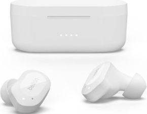 Auriculares intrauditivo true wireless soundform con microfono play bluetooth color blanco