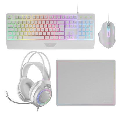 Mars Gaming Kit Keyboard+Mouse+Headset+Mat (MCP124PROWES)