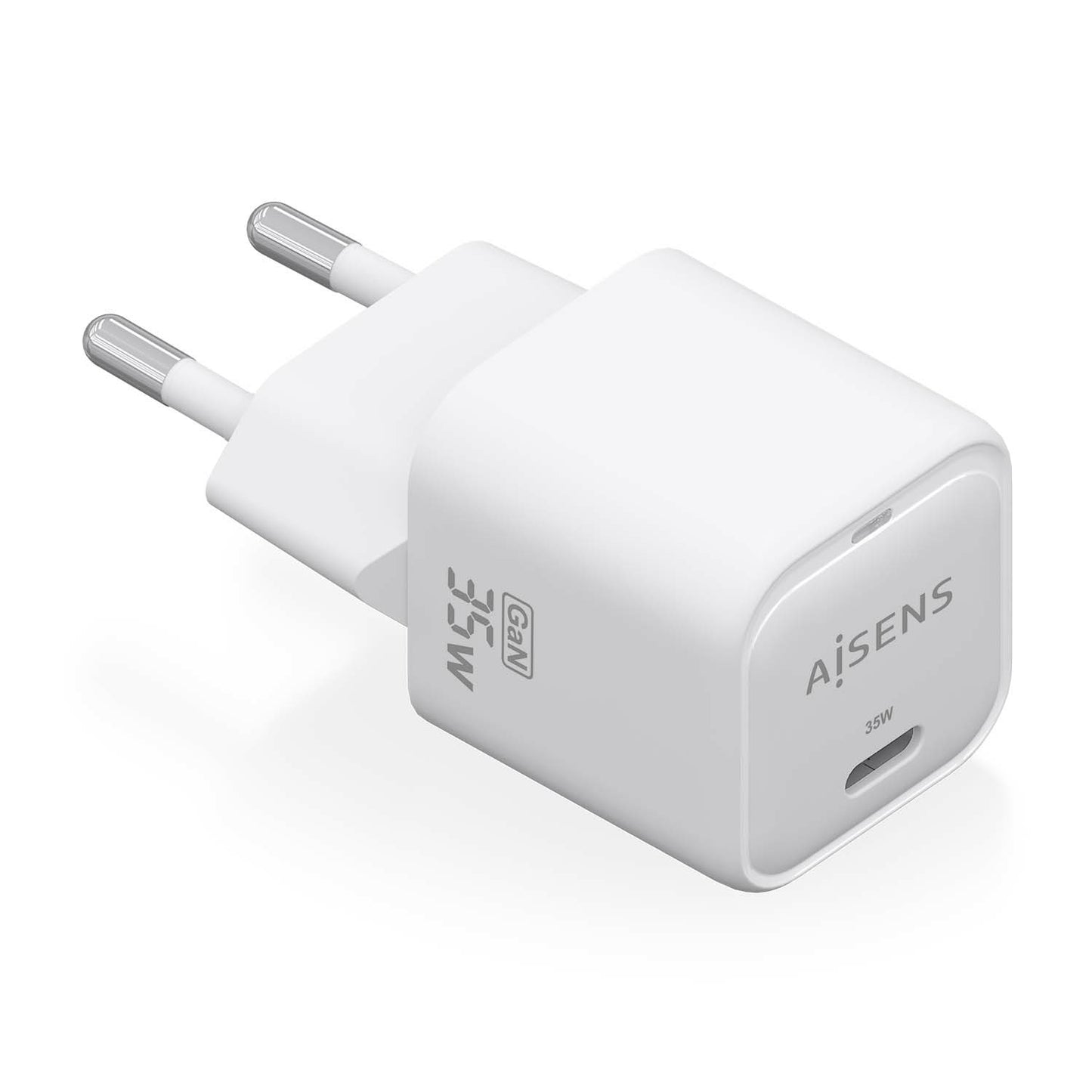 Cargador Pared AISENS 1xUSB-C 35W (ASCH-35W1P022-W)