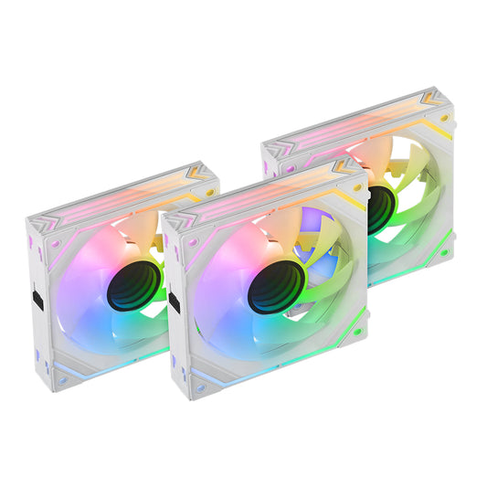 Ventilador Mars Gaming ARGB 3x120mm (MFLINKFINITYKITW)