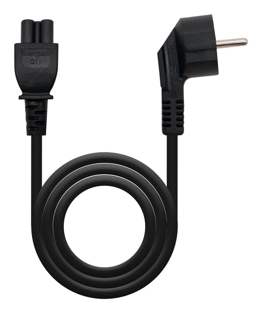 Nanocable Power Cable M/F 2m Black (10.22.0302-L200)