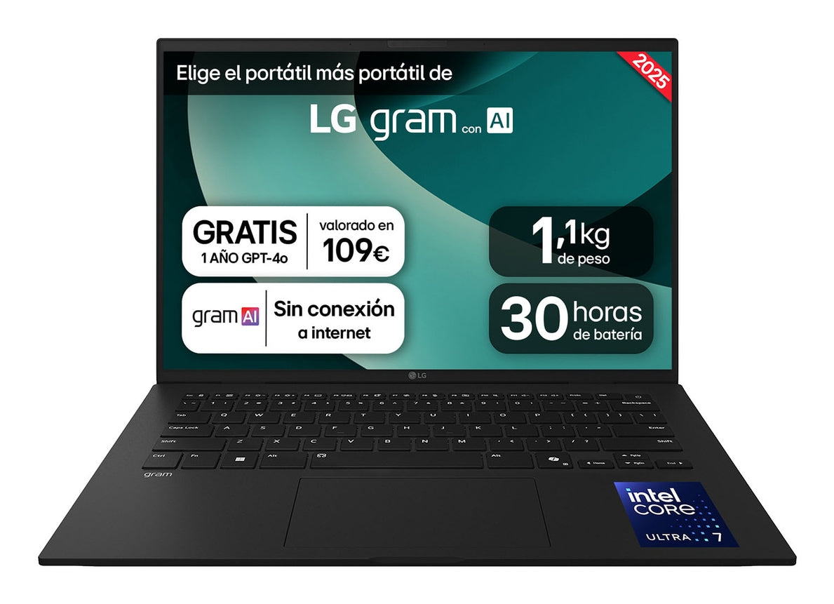 LG U7-255H 32Gb 1Tb SSD 14" W11P Negro (14Z90T-V.AP88B)