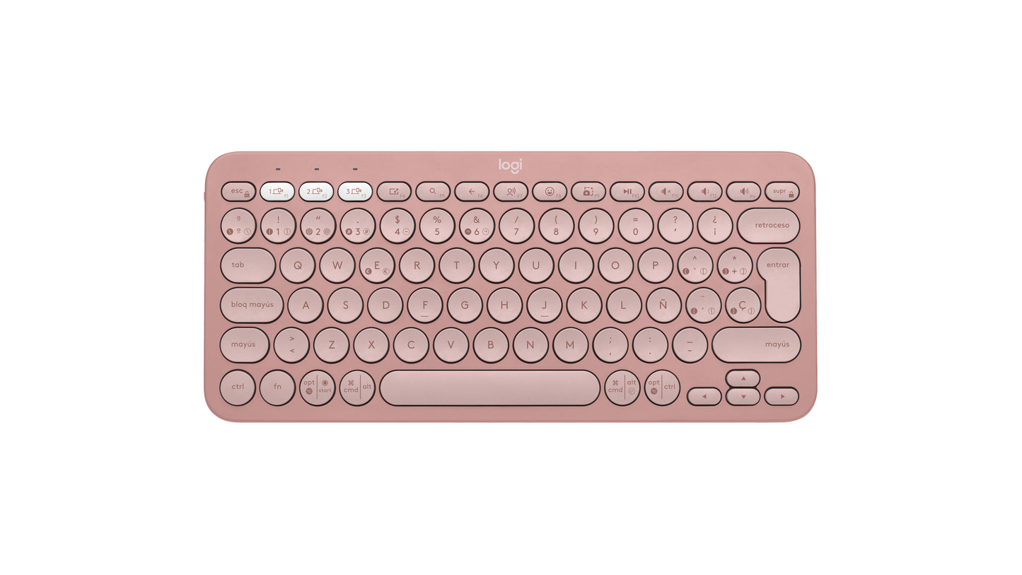 LOGITECH K380s BT Pink Keyboard (920-011829)
