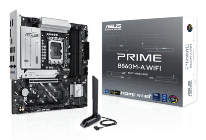 Asus PRIME B860M-A WIFI: (1851) 4DDR5 HDMI 2DP mATX