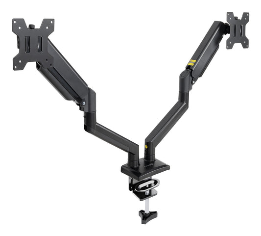TooQ 13"-34" 2-Arm Black Desk Mount (DB1434TNR-B)