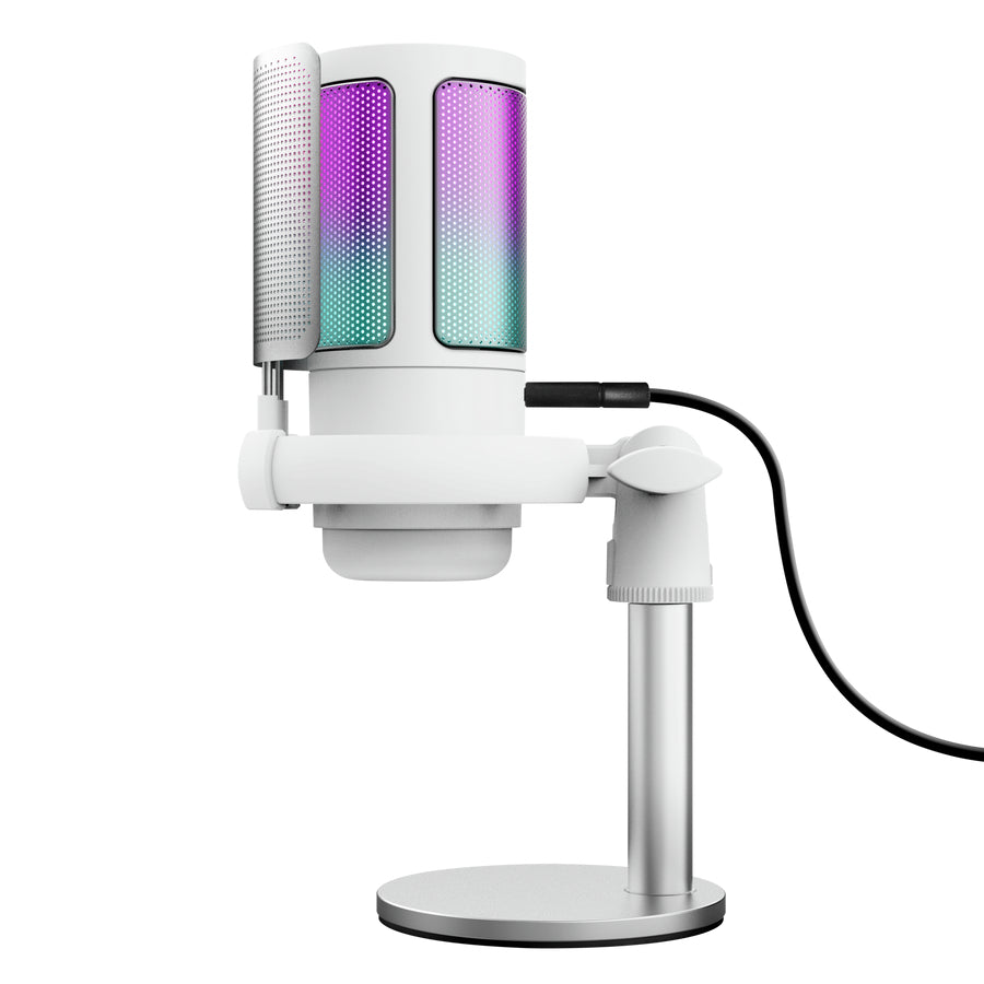 Micrófono Gaming Trust GXT 238W USB Gris/Blanco (26082)