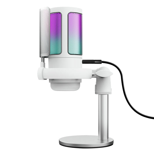 Trust GXT 238W USB Gaming Microphone Gray/White (26082)