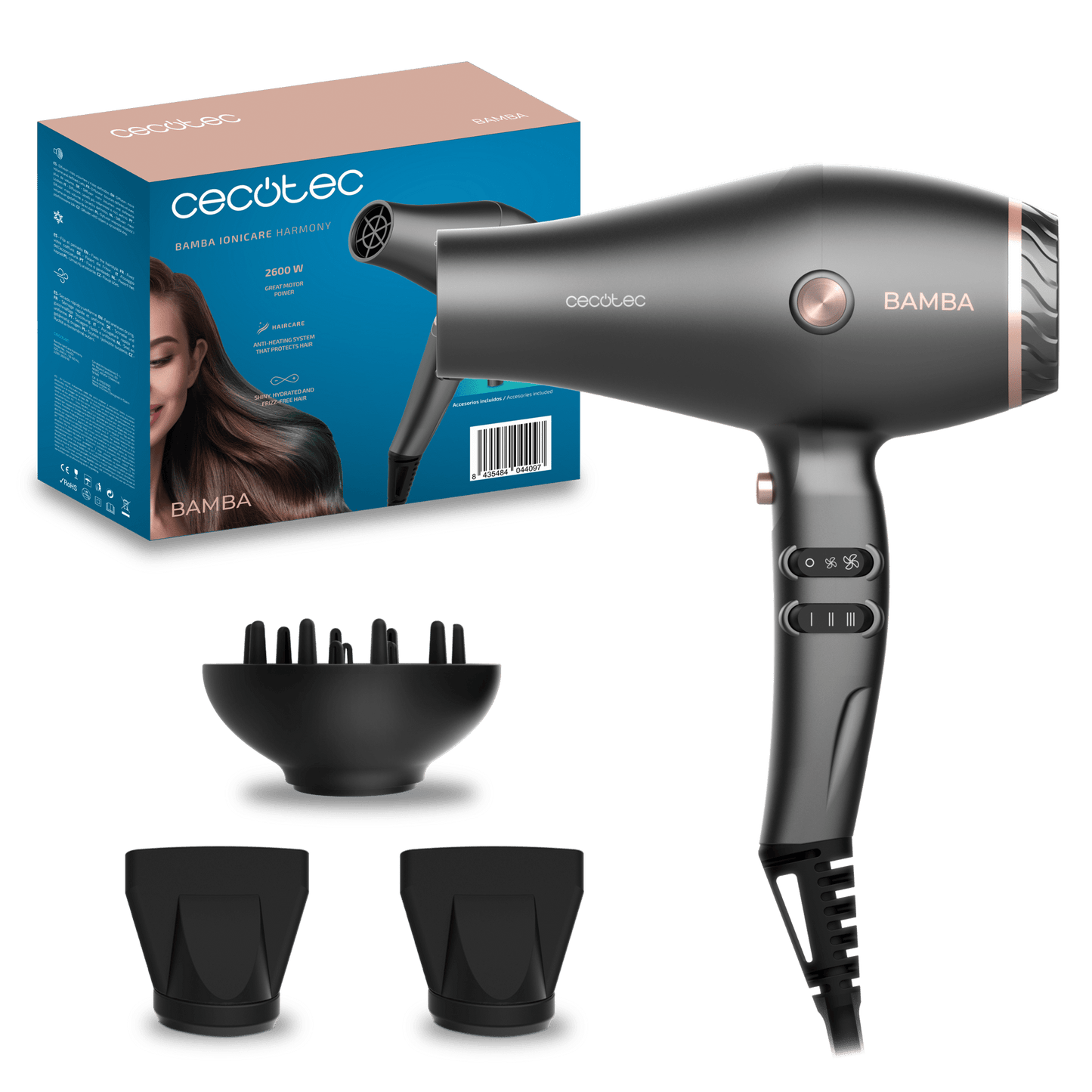 CECOTEC Bamba IoniCare Harmony Hair Dryer (04409)