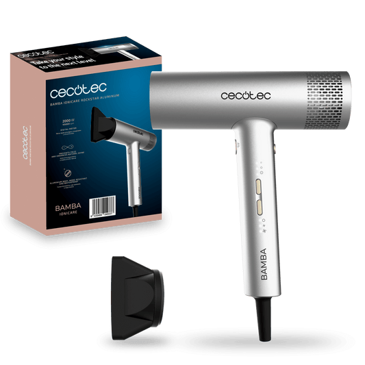 Hair Dryer CECOTEC IoniCare RockStar Aluminum (04933)