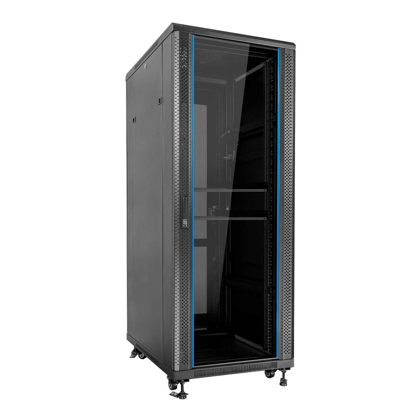 Aiten Floor Standing Cabinet 19" 32U 600X600 Acc. (F80.66.32)
