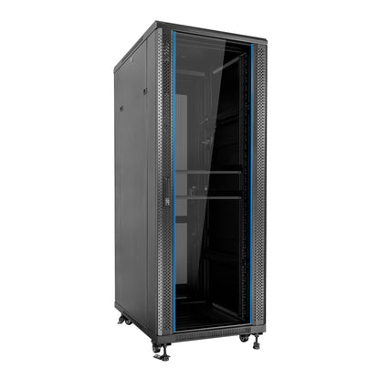 Aiten Floor Standing Cabinet 19" 32U 600X600 Acc. (F80.66.32)